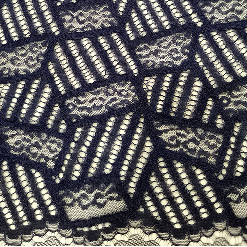 Feather Polyester Brushed Lace Fabric for Women's Wear Wholesale Suppl 4